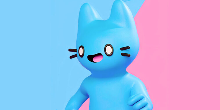 Blue Cat - Roblox