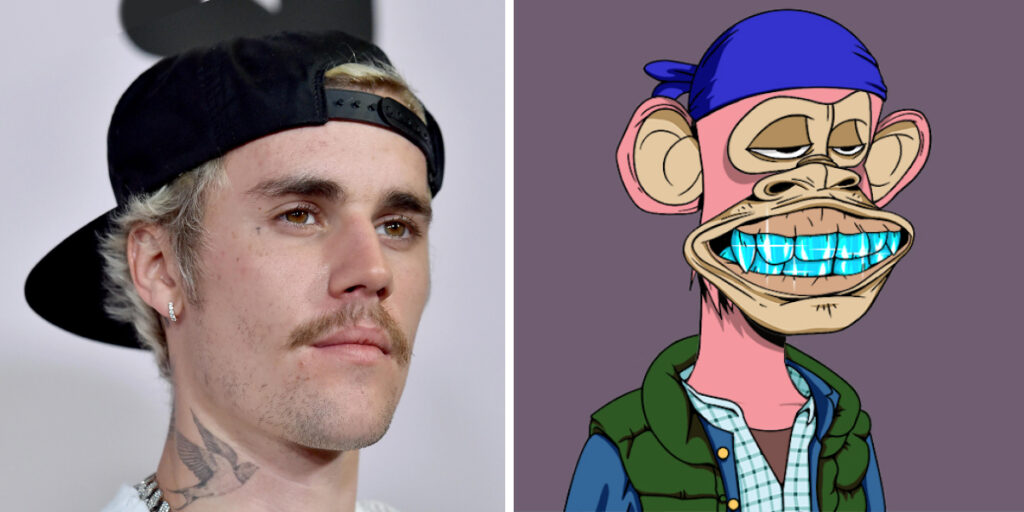 Justin Bieber Buys Another Bored Ape NFT for $470,000